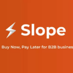 AI-powered B2B payments platform - Slope Inc. logo and interface.